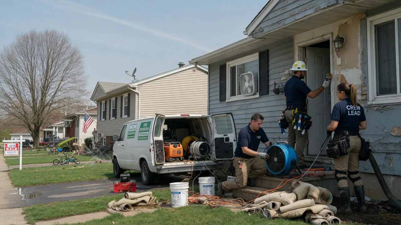 Flood Cleanup in East Vandergrift, PA near me
